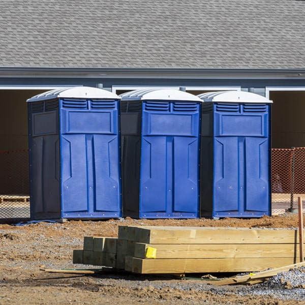 are there different sizes of portable toilets available for rent in Ligonier